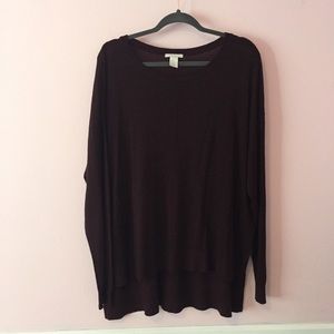 H&M Dark Purple Sweater-Shirt